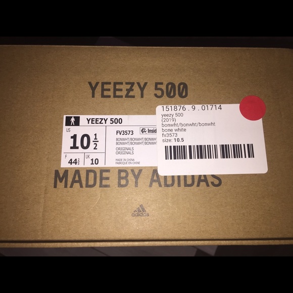 Yeezy 500 Bone White - Picture 5 of 5